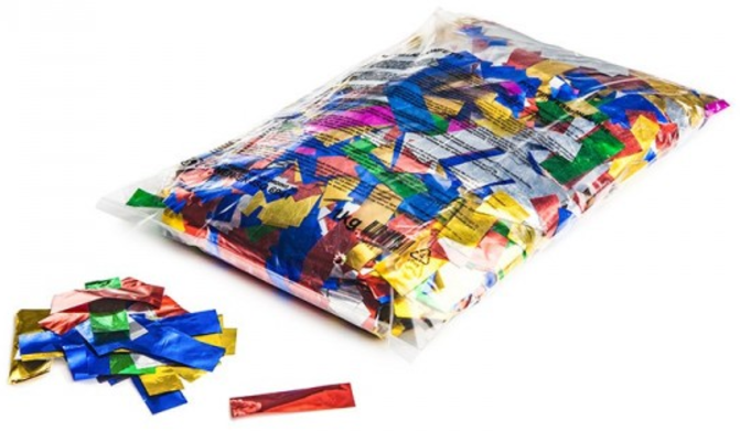 1kg/묶음 직사각형 모양 대량 금은색 PET 컨페티  - Confetti Cannon Tube 리뷰 및 가격