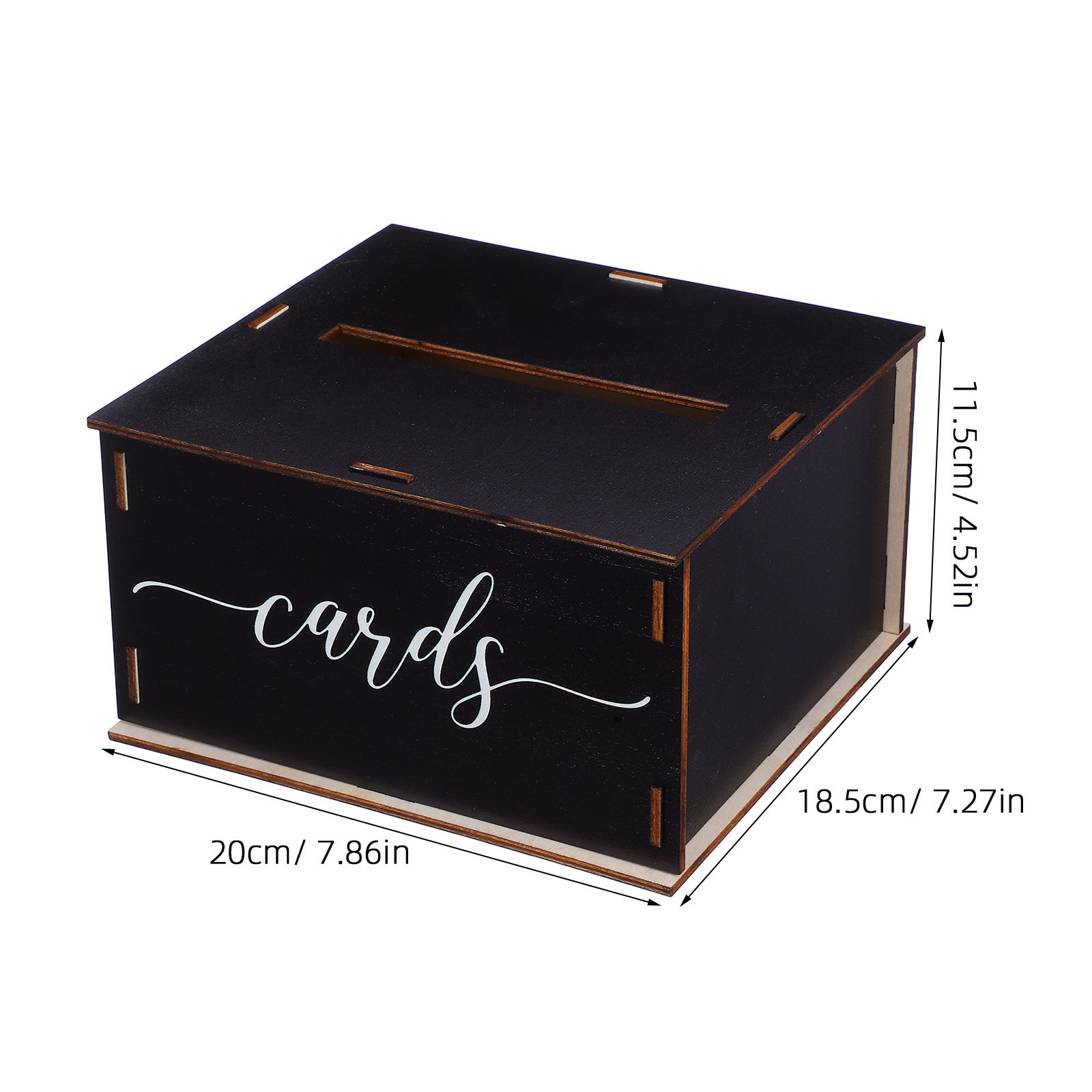 나무 웨딩 카드 박스, 소박한 매력의 장식용 카드 홀더 - Event Party Box 리뷰 및 가격